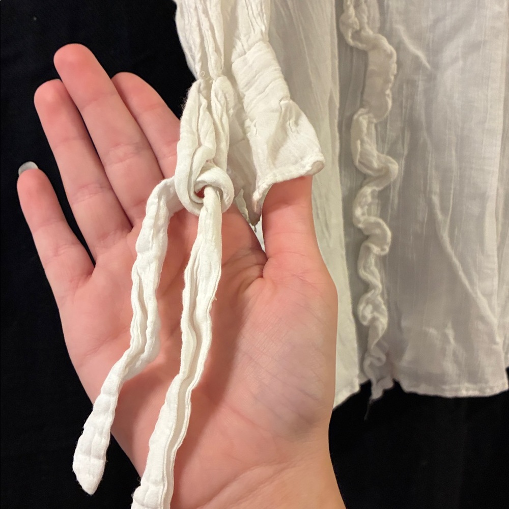 Zara Basic White Blouse - image 5